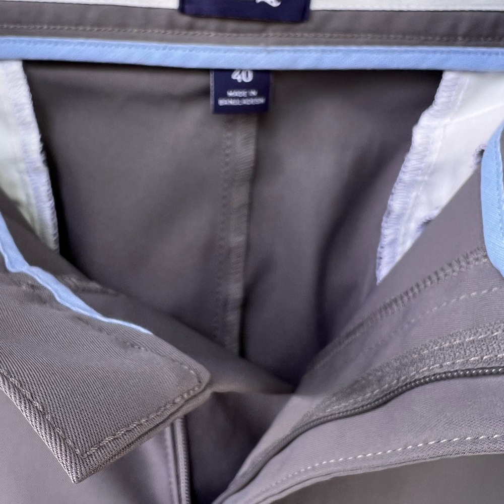 Lands’ End Flex GOLF Pant | Dark Gray | Size 40 Waist | Approx. 38 Length - Picture 3 of 14